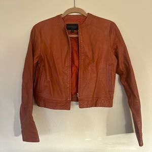 Express Leather Moto Jacket